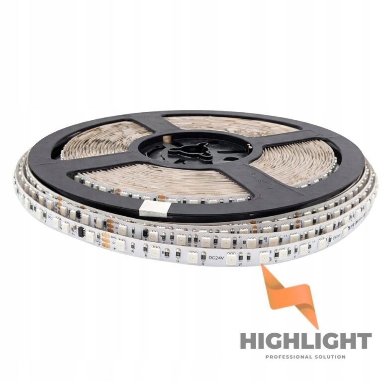 5 m Digitálna Led páska Spi Rgb Digital Slim 6 mm 15W 24V WS2811 96LED animácie