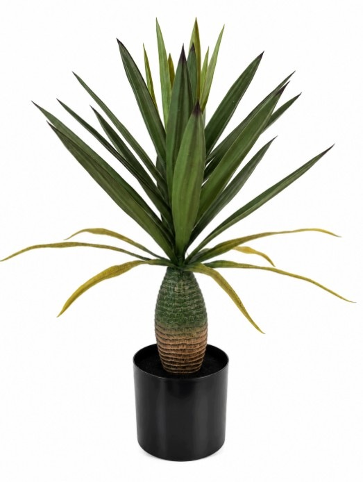 Umělá rostlina juka 65 cm pro dům, kancelář, galerii, recepci, restauraci