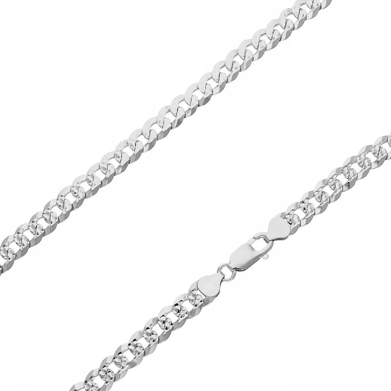 Masivní stříbrný 925 řetízek Pancíř Rhodiovaný 23.17g elegantní stylový