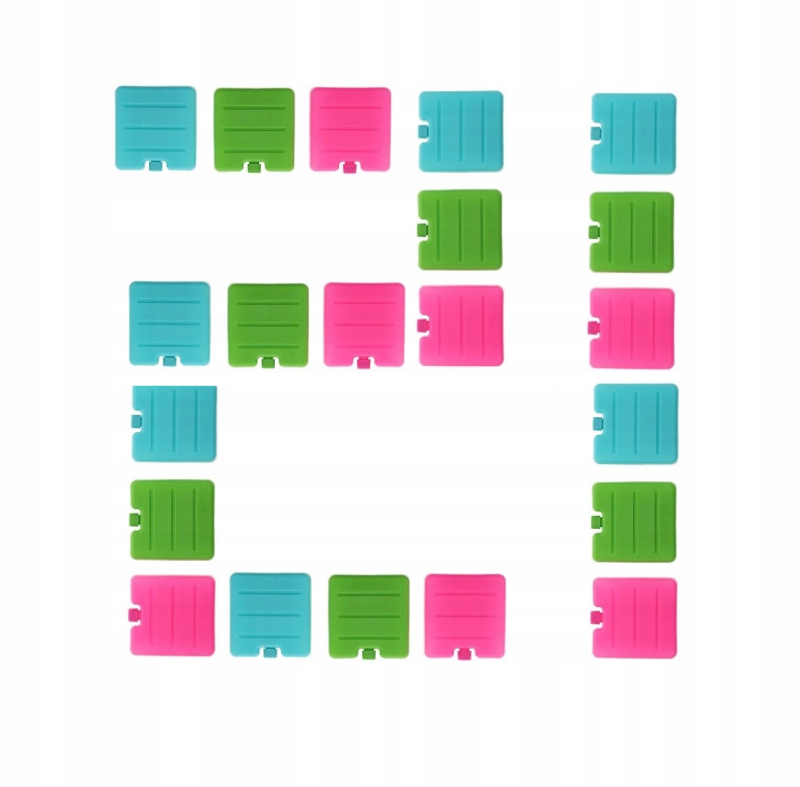 

Małe wkłady chłodzące zestaw 21 sztuk x 100 ml