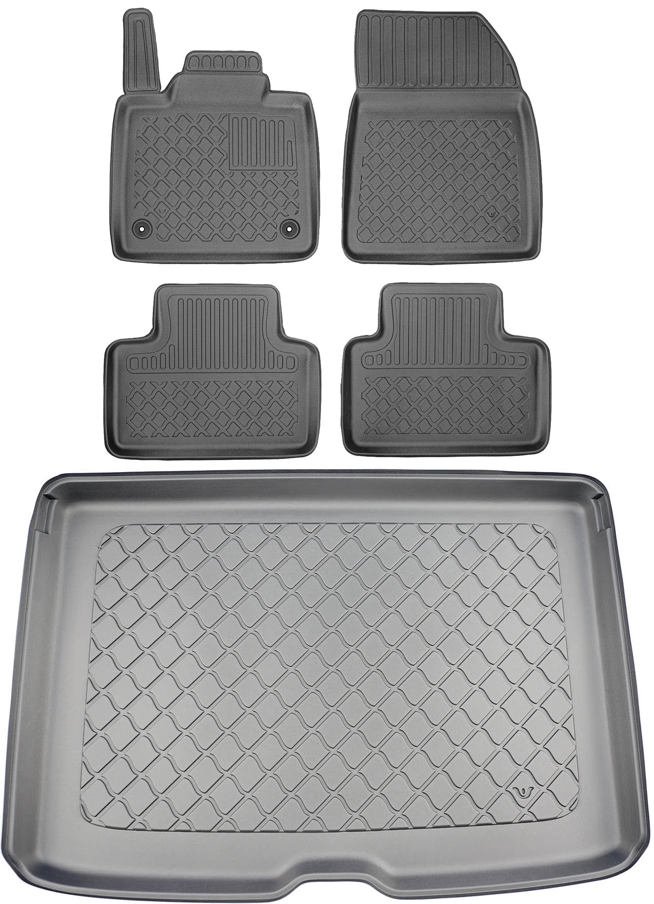 Volvo EX30 Suv 2023- Elektrikár Sada Koberčeky batožinový priestor