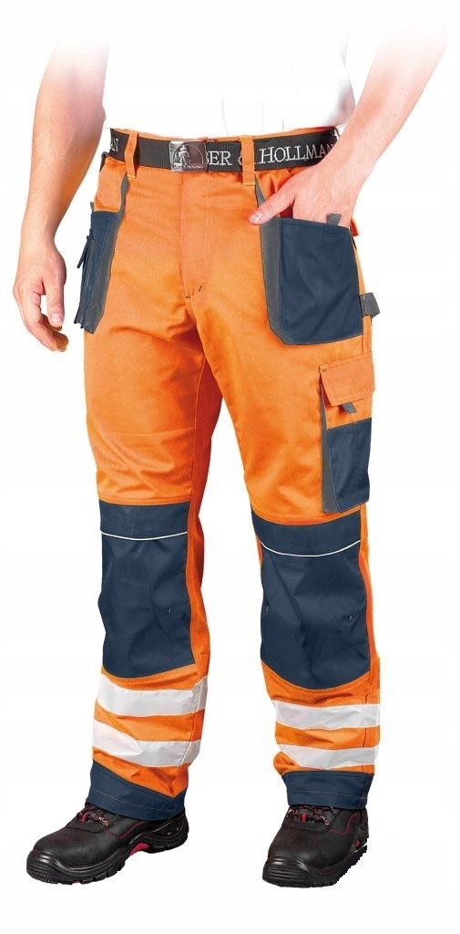 Ochranné Kalhoty Do Pasu L.hollman Lh-fmnx-t 52 Oranžovo-granátově-