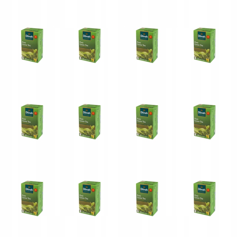 Dilmah Pure Green Tea 20x1,5 g X12