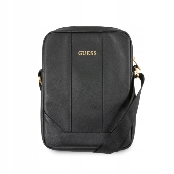 Taška Na Tablet 10 Palců Guess Saffiano Black Bag