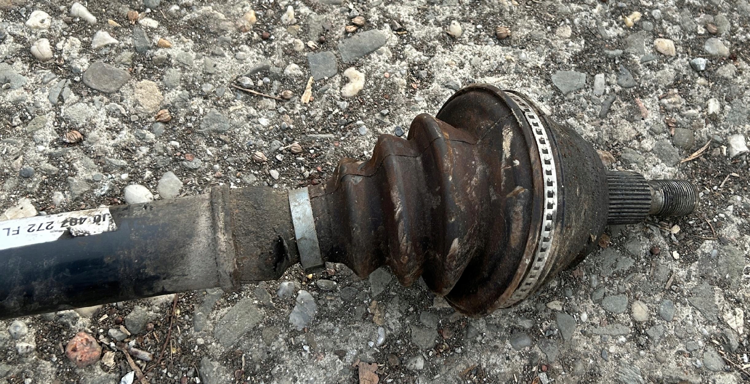 semi-axis right front AUDI TT 8N 1J0407272FL