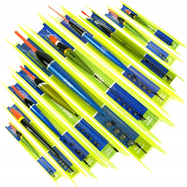 10x Gotowy Zestaw do Bata Spławik drabinka Jaxon