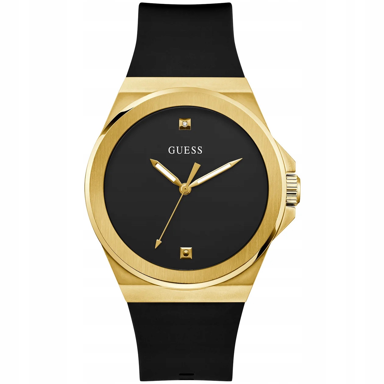 Pánské Hodinky Guess GW0790G1 černý řemínek