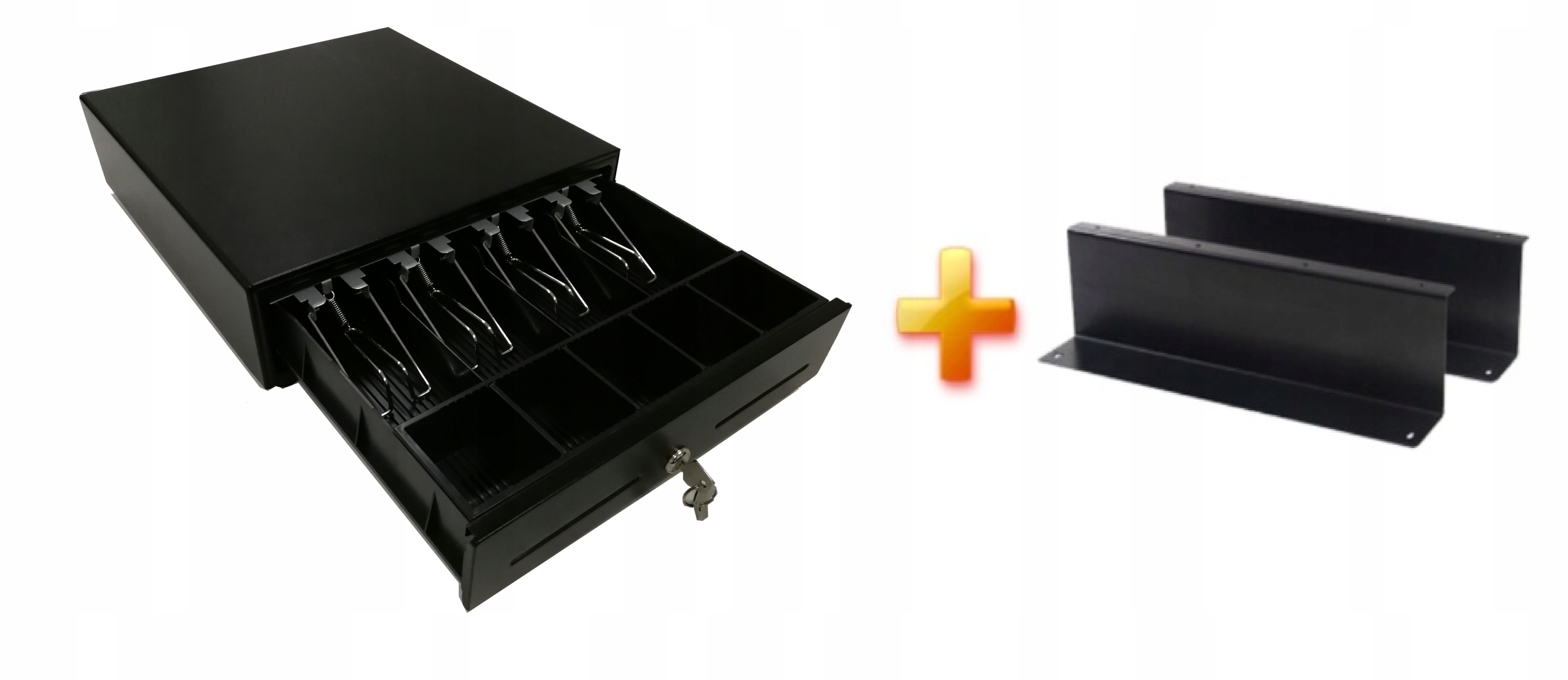 Szuflada kasowa mała KER-330 uchwyt montażowy pod blat