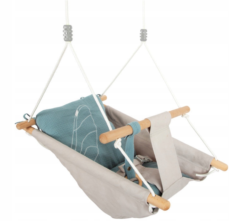 Huśtawka dla dziecka z poduchami Seaside Small Foot