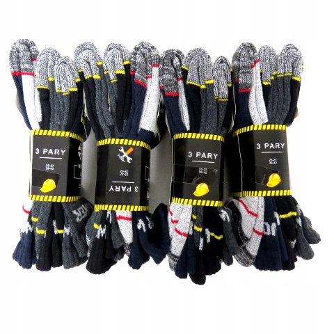 MORAJ Skarpety Robocze MĘSKIE MIX KOLOR SKARPETKI WORK 12-PAR Polskie 39-42 EAN (GTIN) 5901165317451