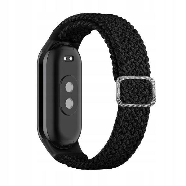 Beline pasek Mi Band 8 Textile czarny/black