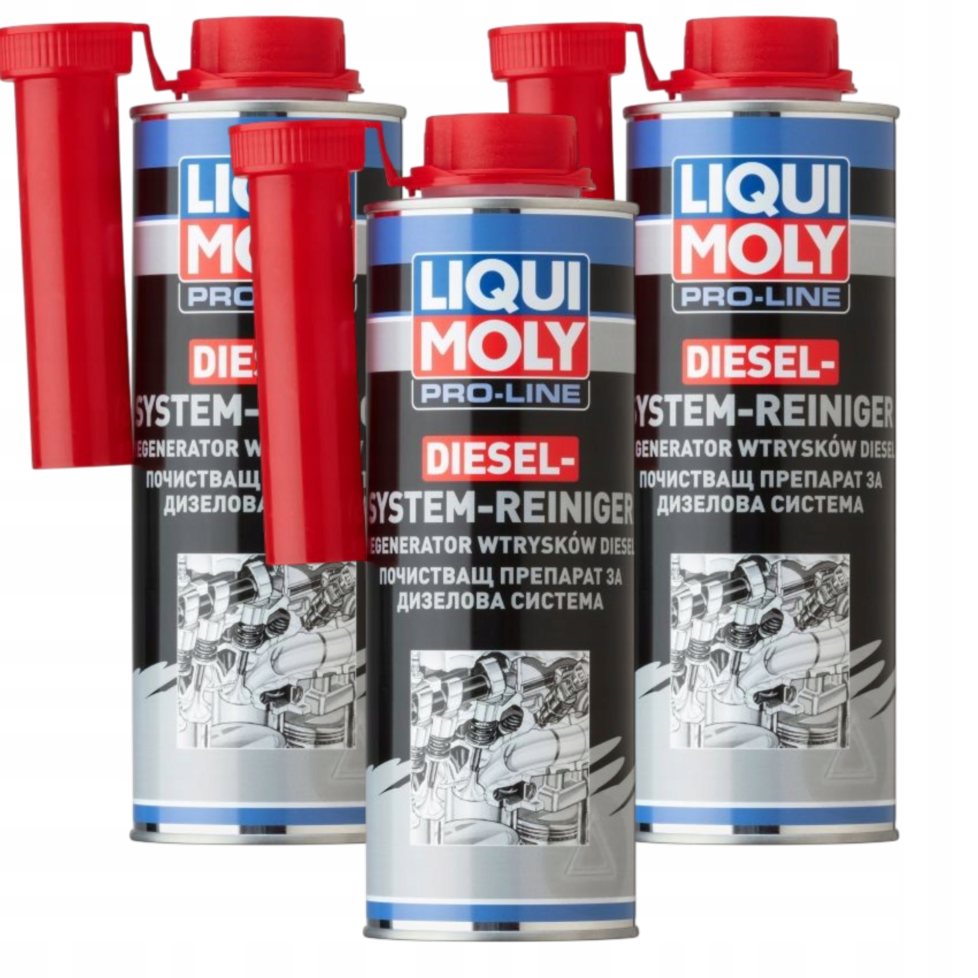 3X Liqui Moly dodatek do paliwa regenerator wtrysków diesla Pro 20450 500ml