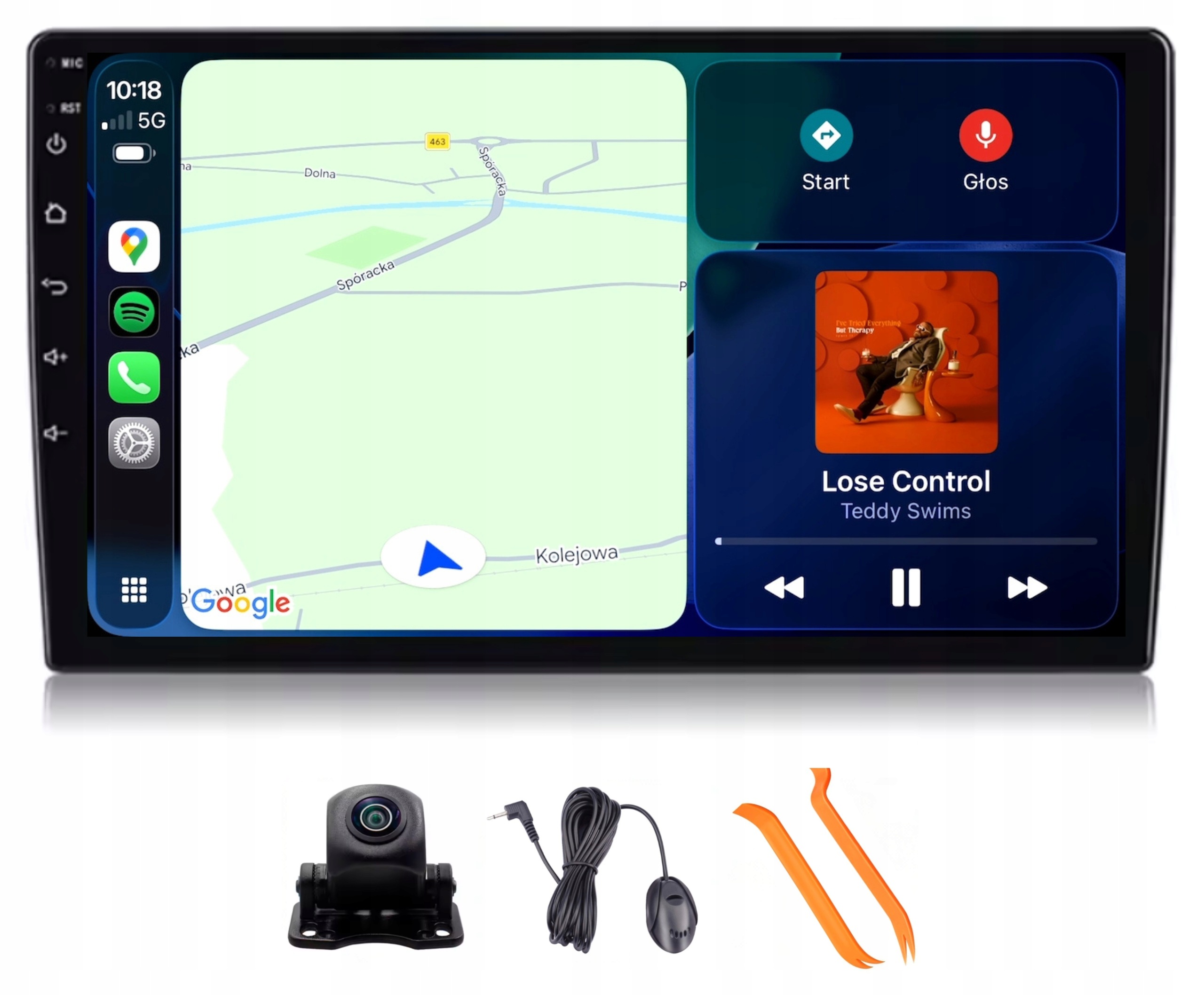 Autorádio Navigace Lte XQ8250S Qled Audi A4 B7 B6 S4 RS4 02-08