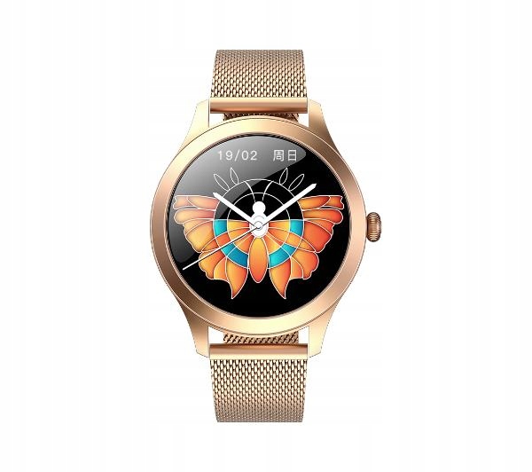 Smartwatch Zegarek Maxcom FW42 Gold IP68 + bransoletka Ania Kruk Marka Maxcom