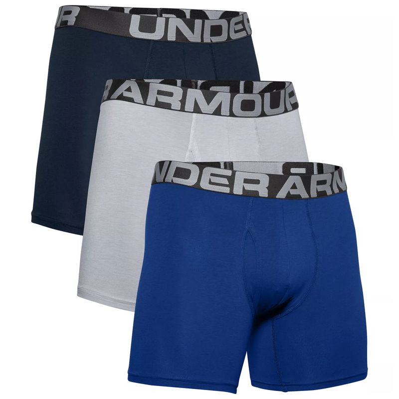 Boxerky Under Armour Charged Cotton 6IN 3 Pack Men 400 S