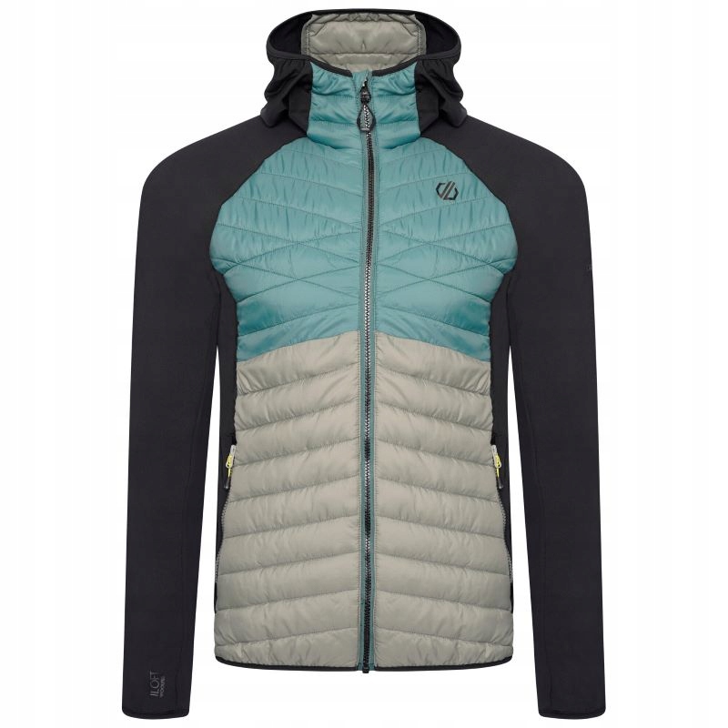 Lekka męska kurtka hybrydowa z kapturem Dare2b Mountaineer Wool rozm. XXL