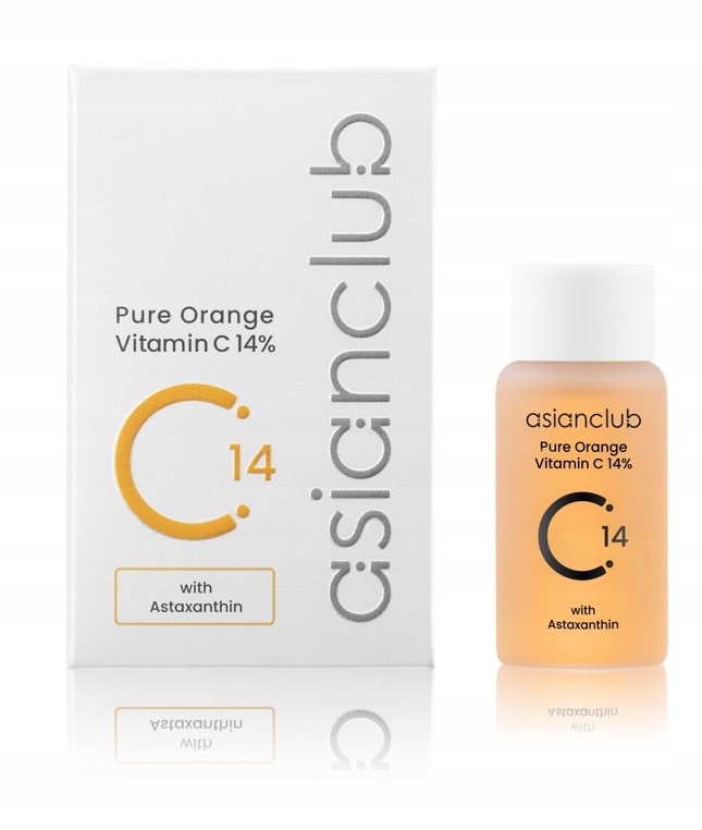 Asian Club – Pure Orange Vitamin C 14%, 15 ml – protivráskové sérum