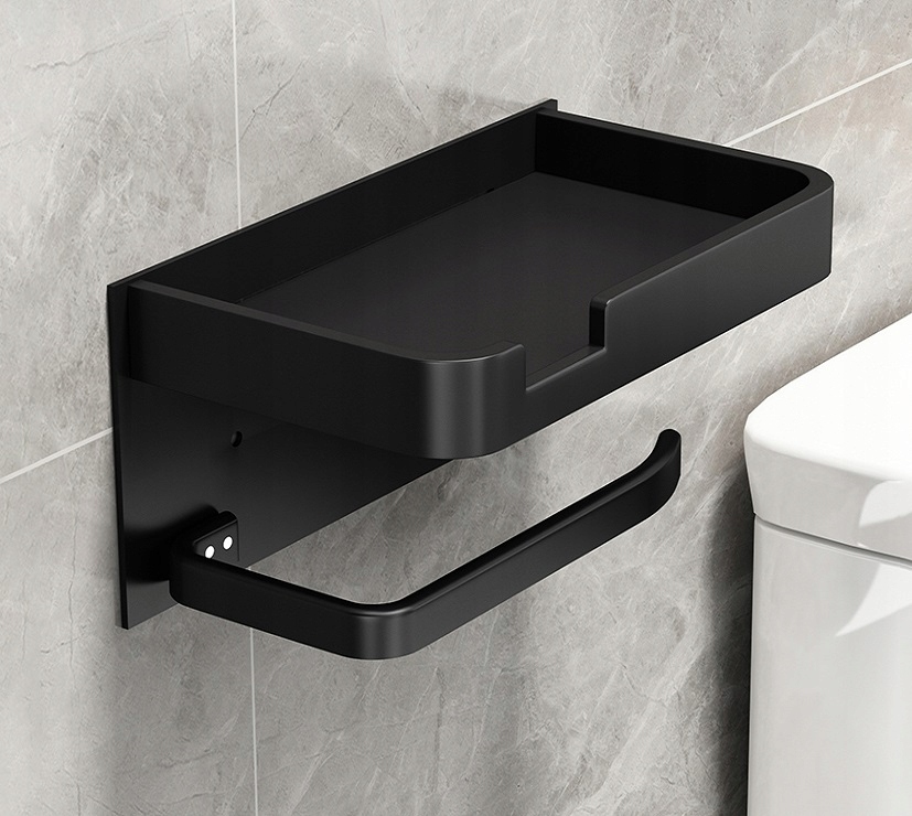 UCHWYT NA PAPIER TOALETOWY Z PÓŁKĄ LOFT TAŚMA Typ uchwyt
