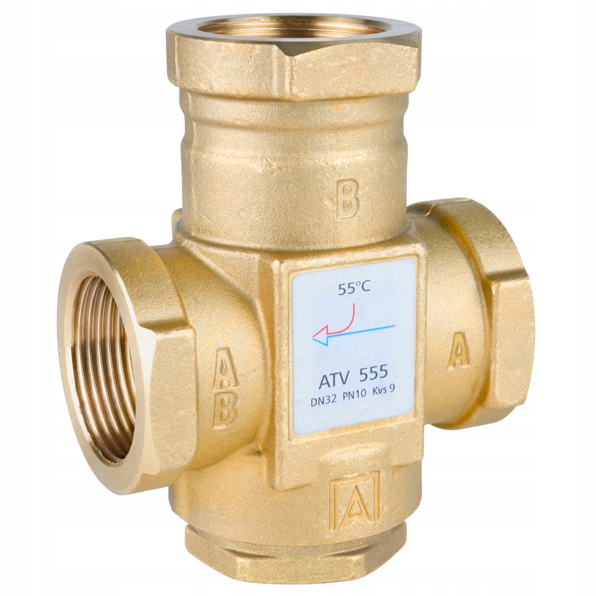 Teplotný Ventil Kotla Afriso Atv 555 DN32 55°C