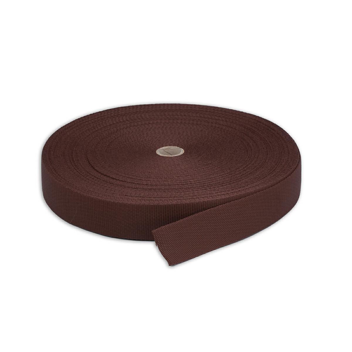 Popruh kalotová 40mm/50mb světle hnědá 1327