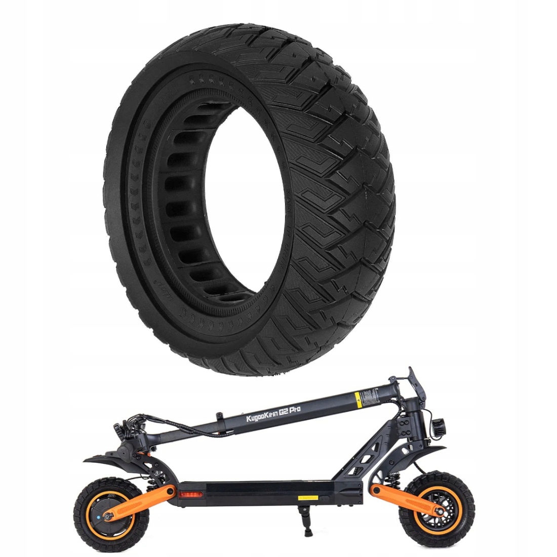 Opona Bezdętkowa Półpełna 8.5x3.0" do Vsett Zero KuKirin G2 Pro 2022