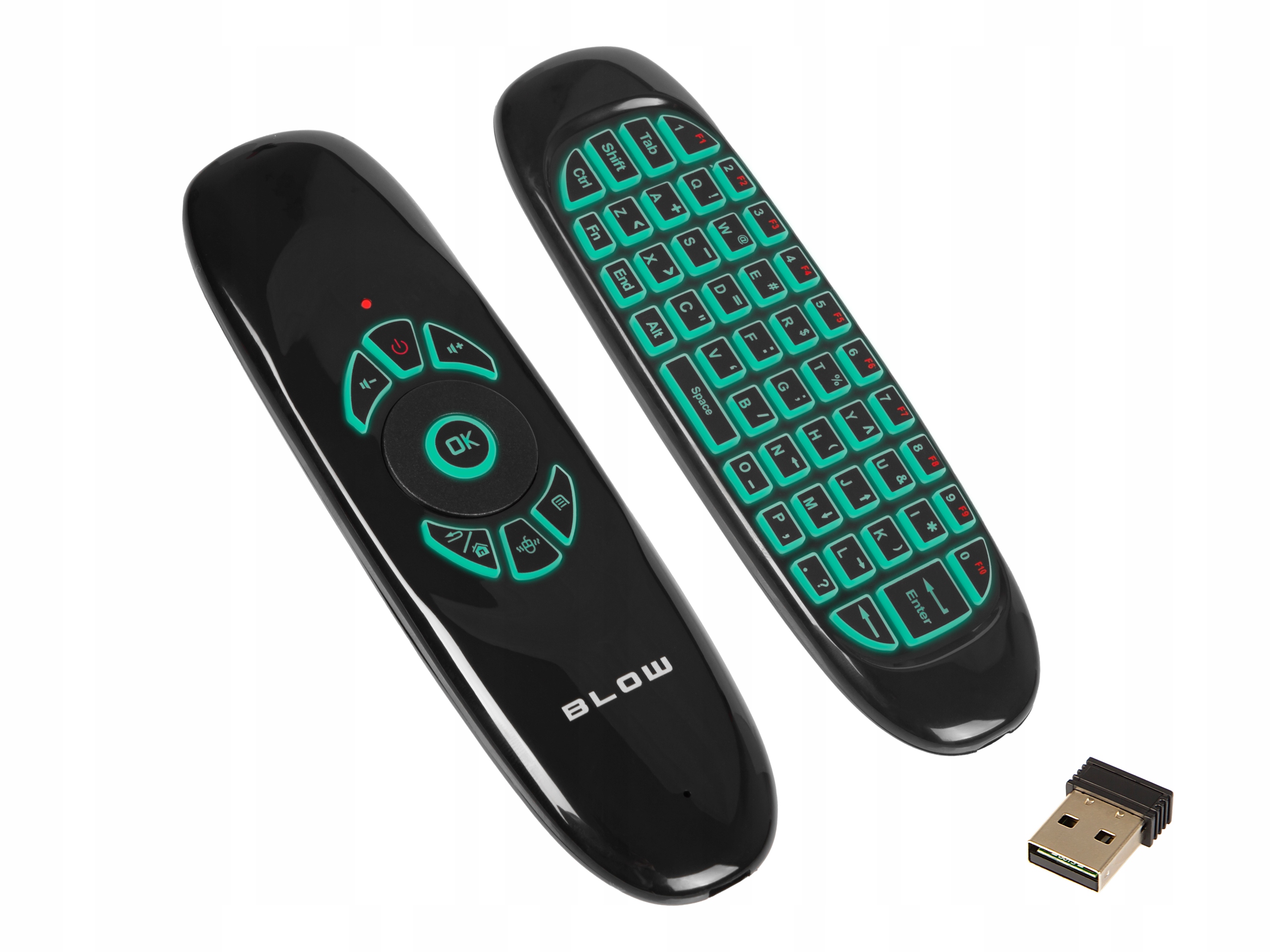 SMART BOX TV ANDROID BLUETOOTH 4K WIFI ODTWARZACZ HDMI USB PILOT PRZYSTAWKA Model 77-303#