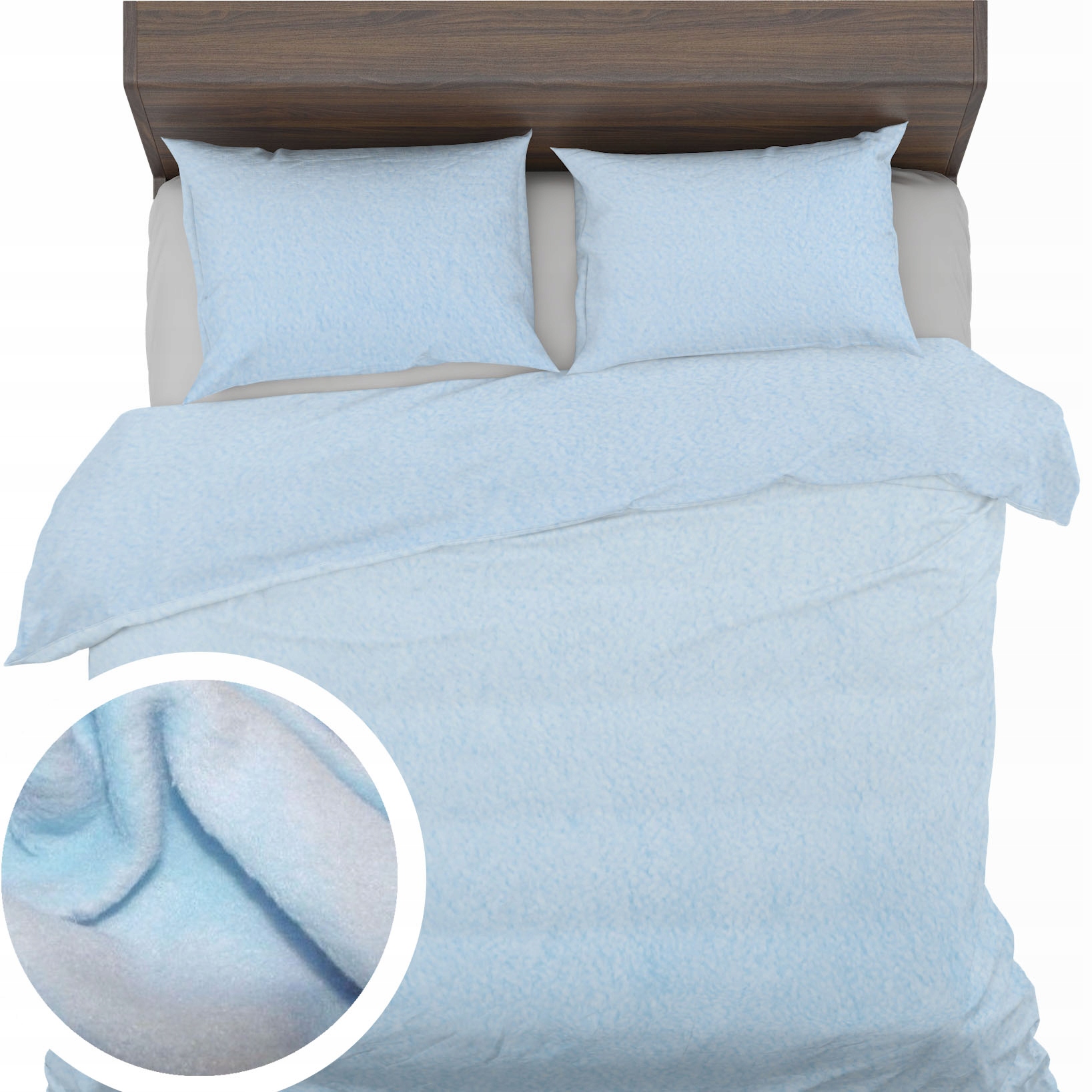Fleece Povlečení 140x200+2x50x60 teplé silné Fleece teplé