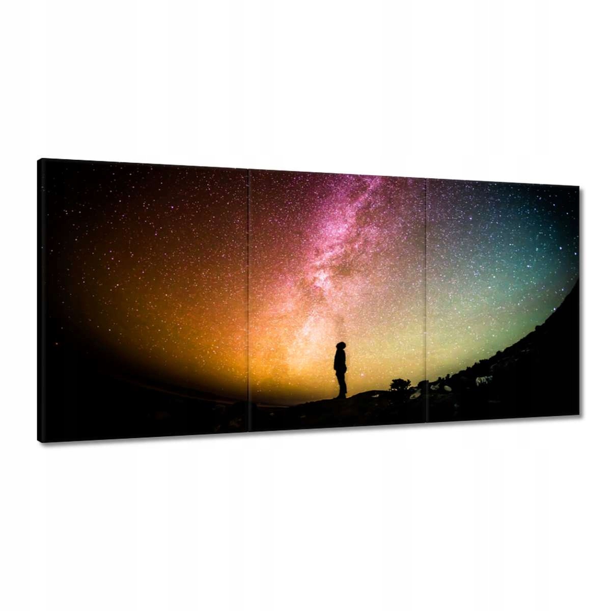 Obrazy 120x60 Mléčná dráha Galaxie