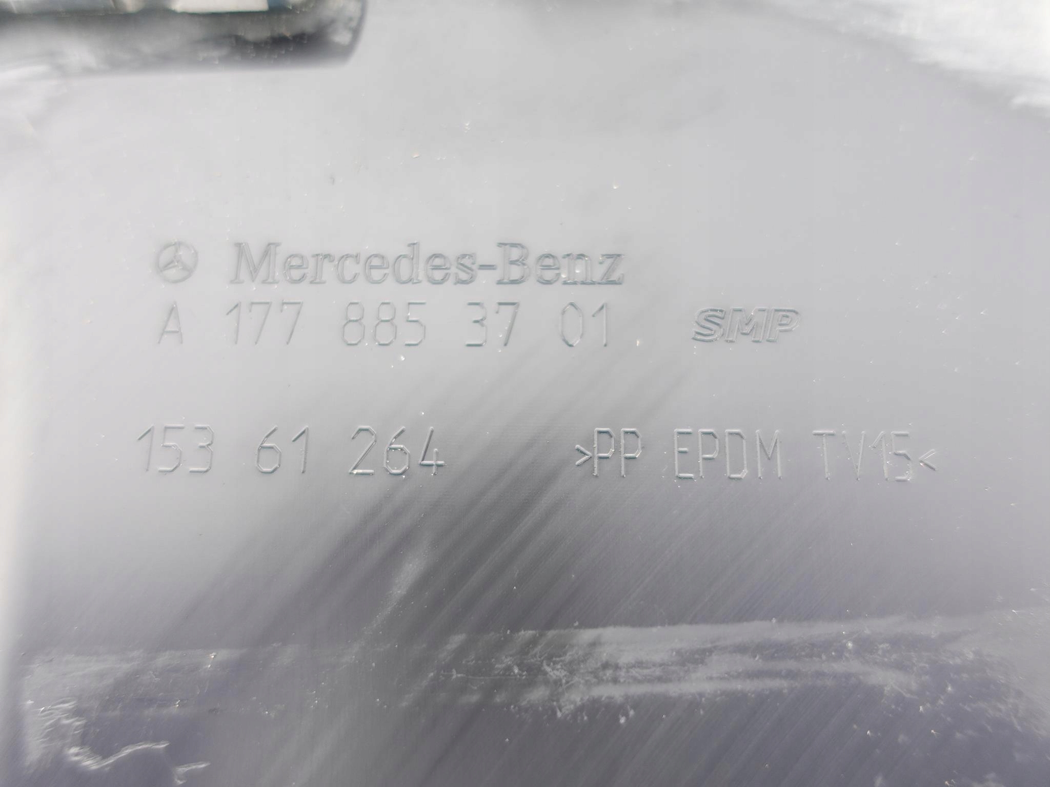 MERCEDES A W177 AMG 18- SPOILER diffusore posteriore