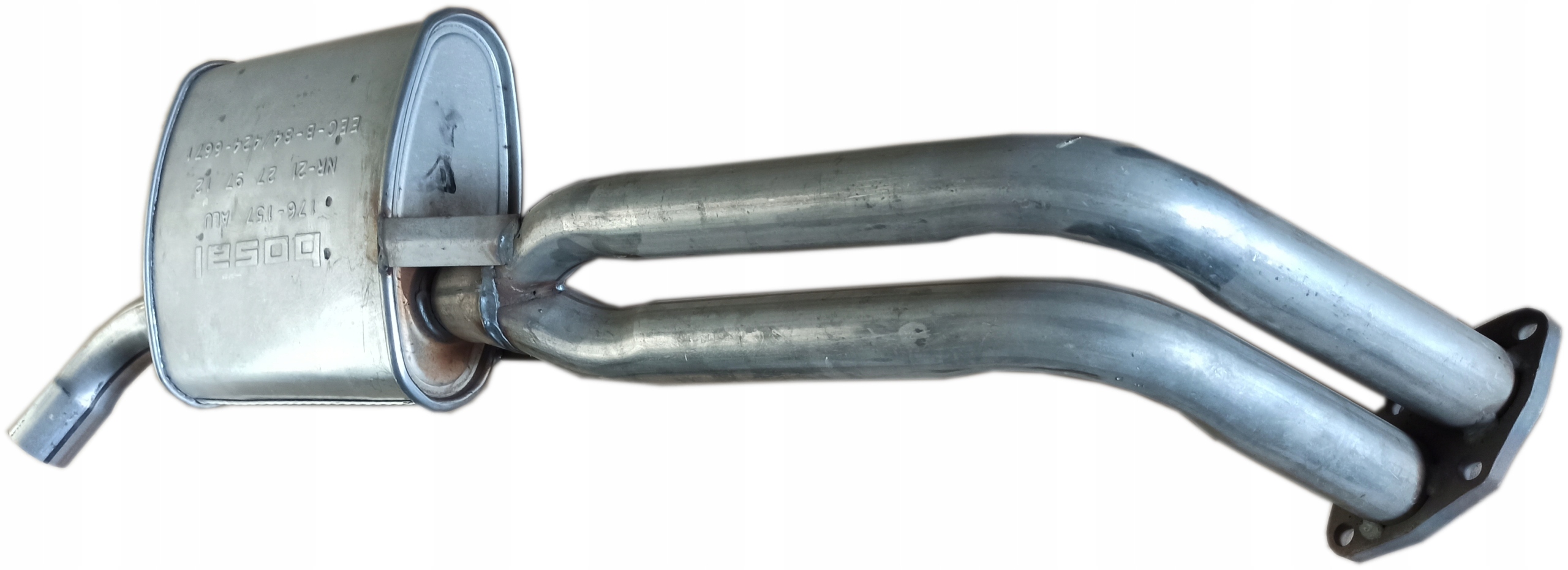 176-157 - ПЕРЕДНІЙ ГЛУШНИК ALU. MERCEDES BENZ T1 2,3 1977-95