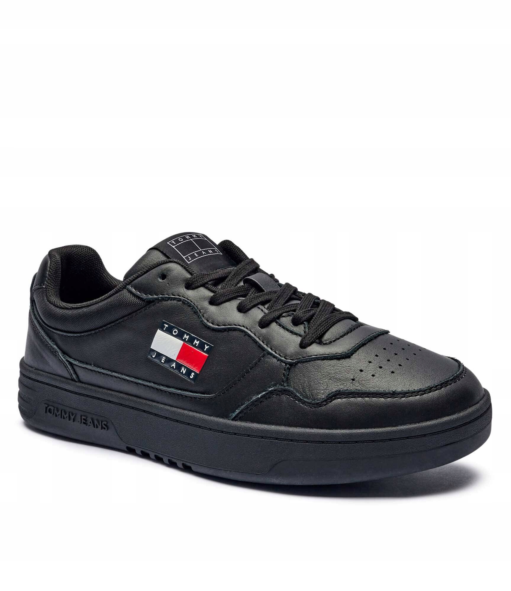 Tommy Jeans Kožené tenisky Tjm Cupsole velikost 45