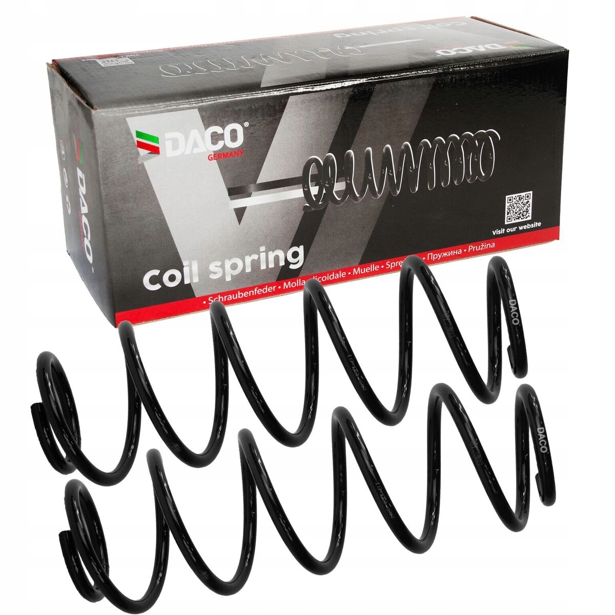 812303 - Пружина X2 DACO задняя Mercedes-Benz W169