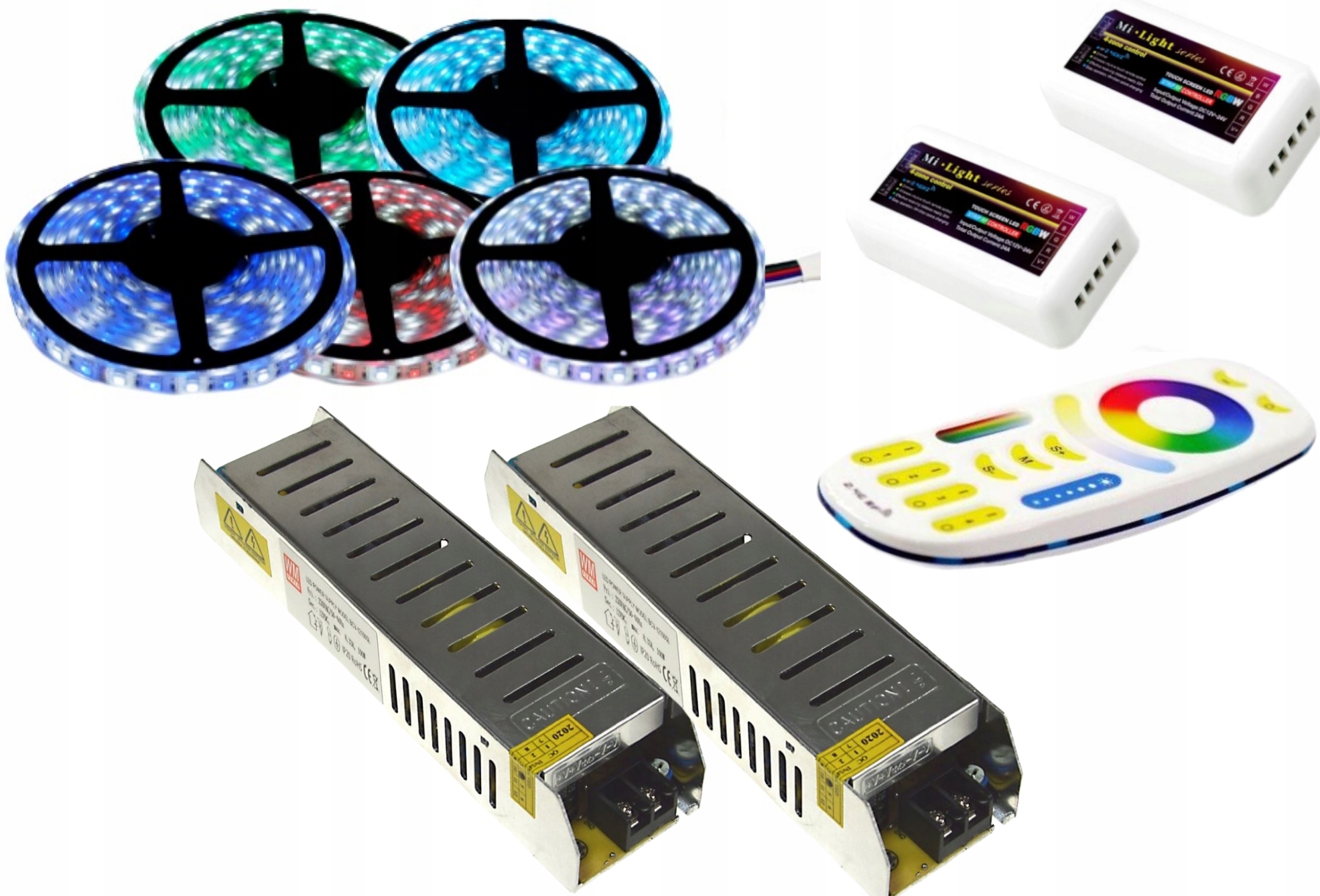 Sada Led pásků 300 Rgbw IP68 Mi-Light Premium 25 m