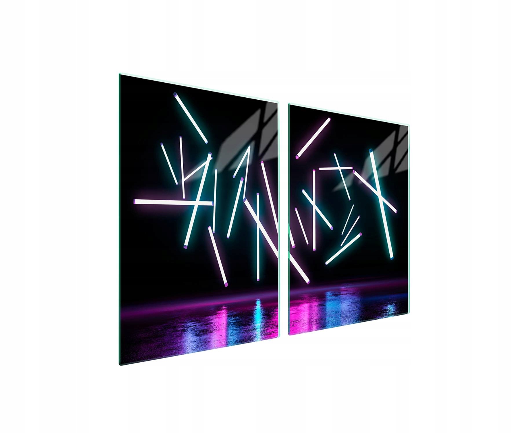 Skleněná ochranná deska na sporák 2x45x52 Pop Art na zeď 7v1