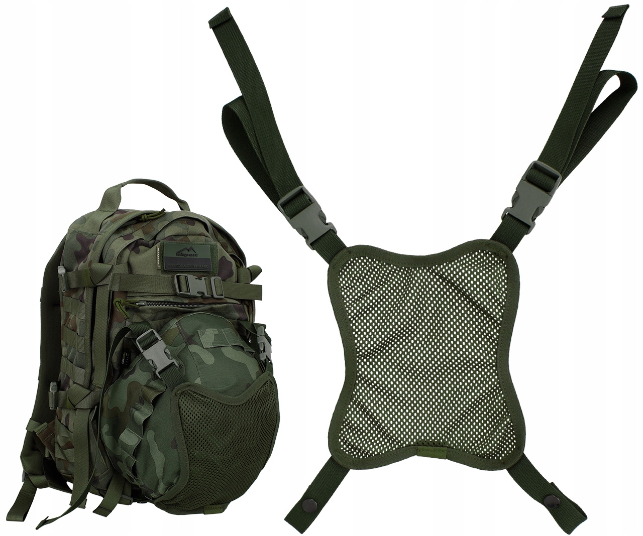 

Wisport Uchwyt Na Hełm Kask Śpiwór Noszak Olive