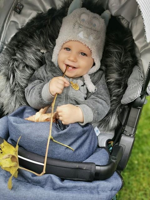 KiziaMizia ŚPIWOREK DO WÓZKA GONDOL SANKI DLA DZIECKA ZIMA 4w1 Cechy dodatkowe możliwość prania w pralce otwory na pasy bezpieczeństwa