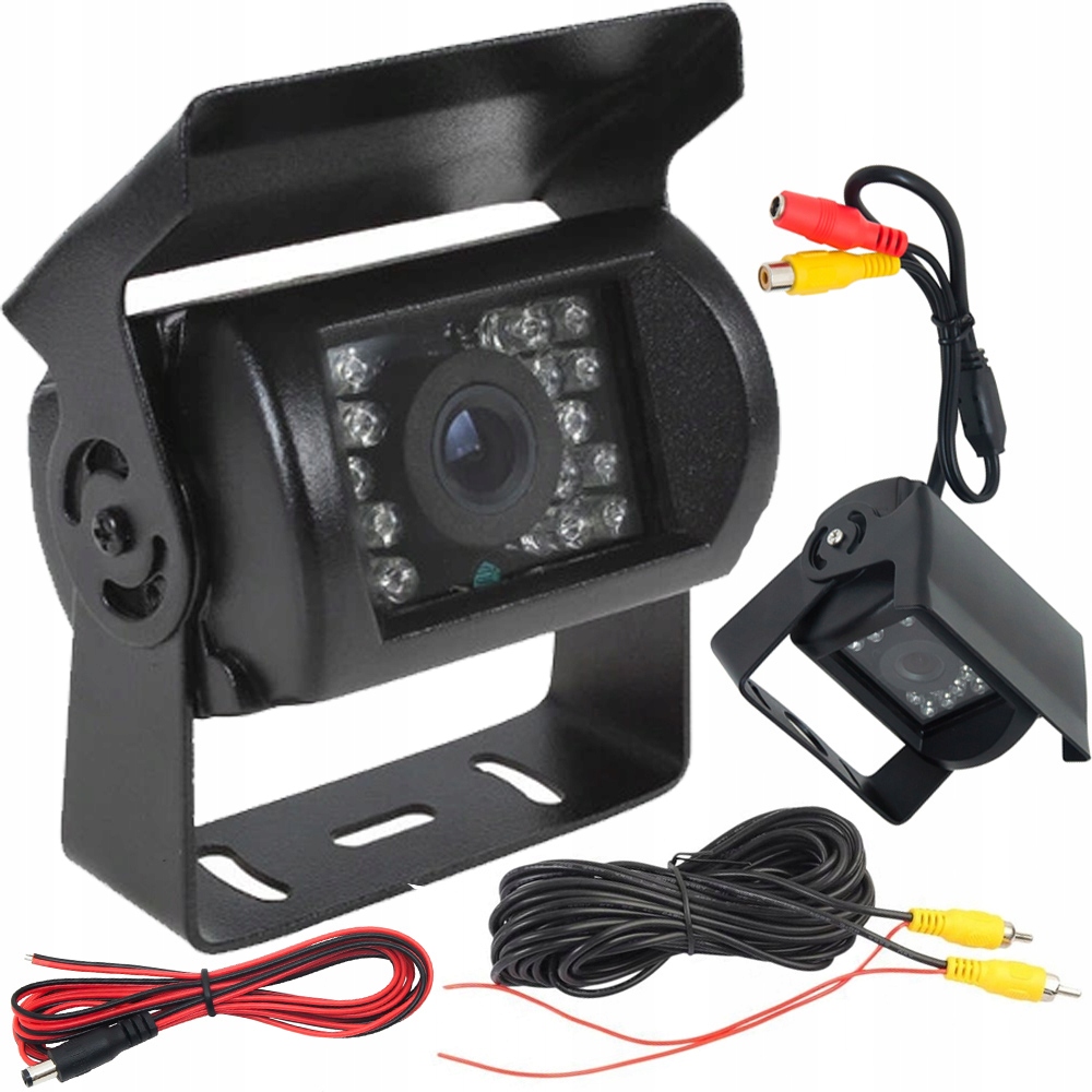 

Kamera Cofania Podczerwień Bus Tir 12V/24V 15M