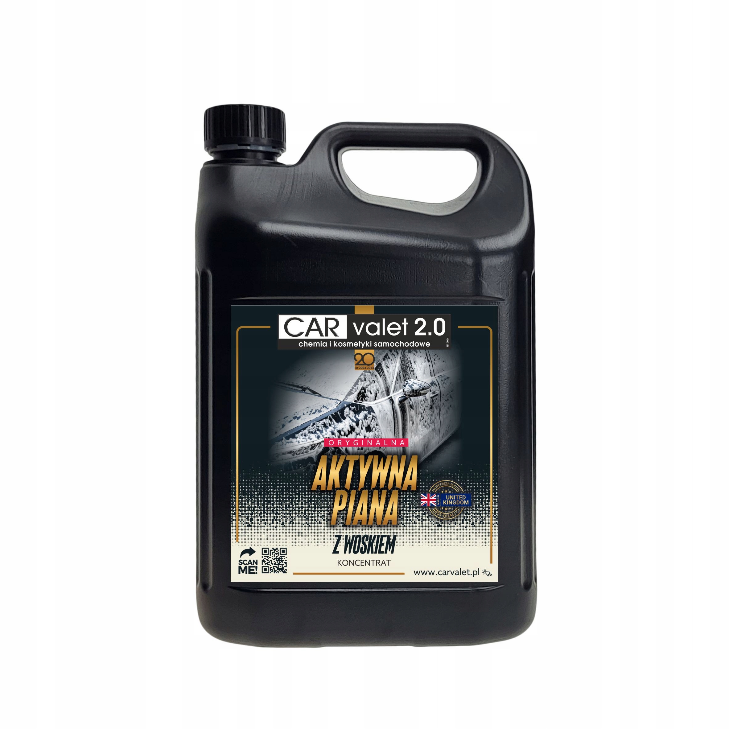 Aktywna Piana bezdotykowa z Woskiem 5L Carvalet