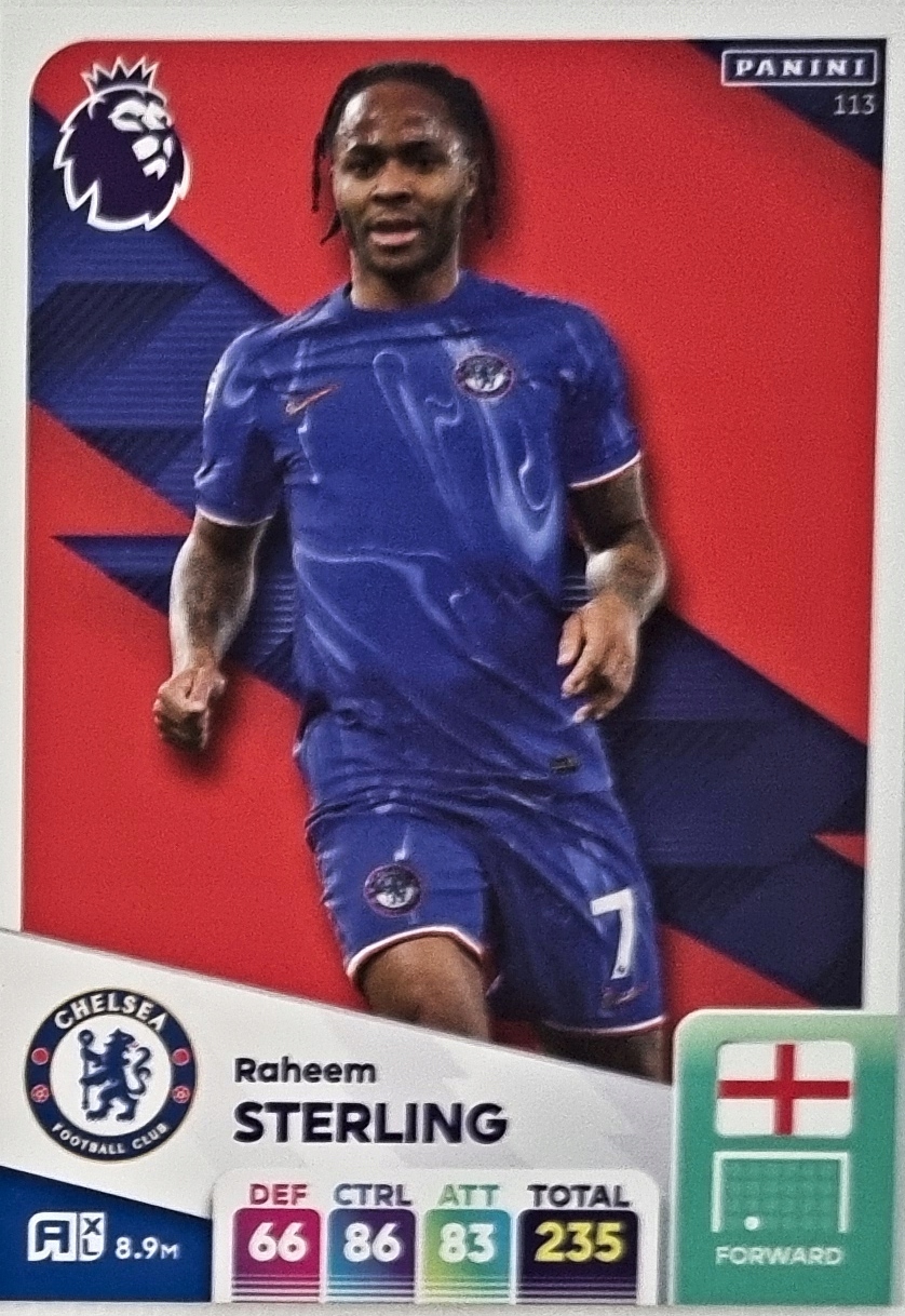 Premier League 2025 Chelsea 113 Raheem Sterling