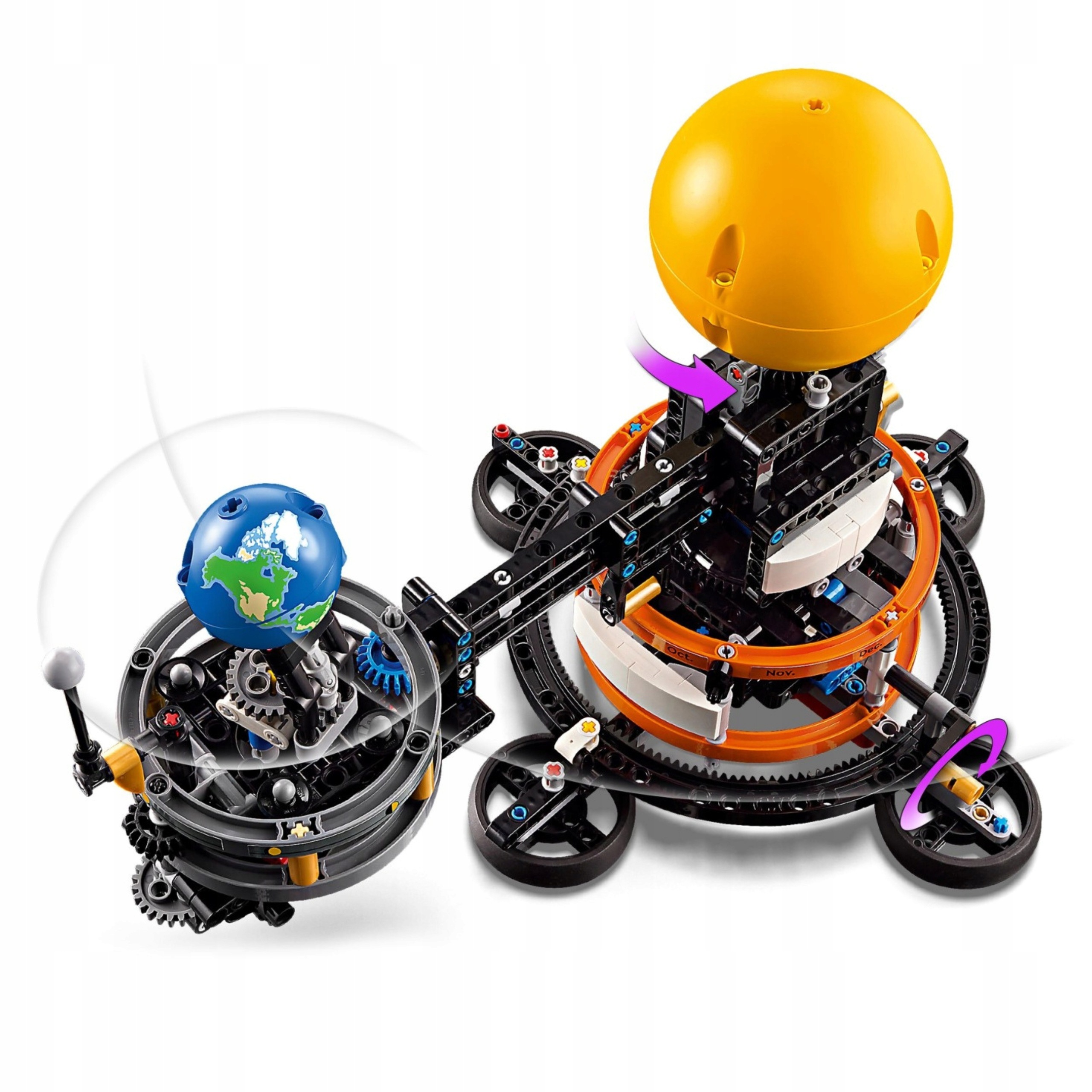 Lego Technic 42179 Planeta Země a Měsíc na oběžné dráze, vesmírná stavebnice