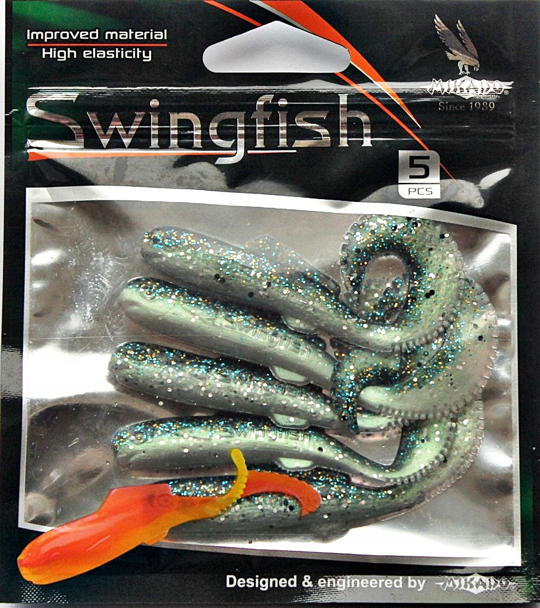 Mikado Swingfish PMS-8-303 8cm. 5 Sztuk.