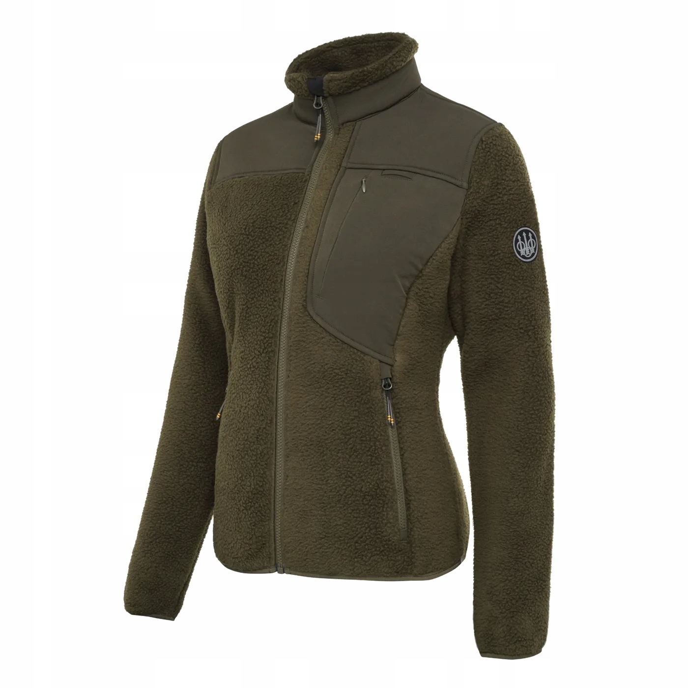 Damska myśliwska kurtka polarowa Beretta Halifax Sherpa P3691GreenMoose 2XL