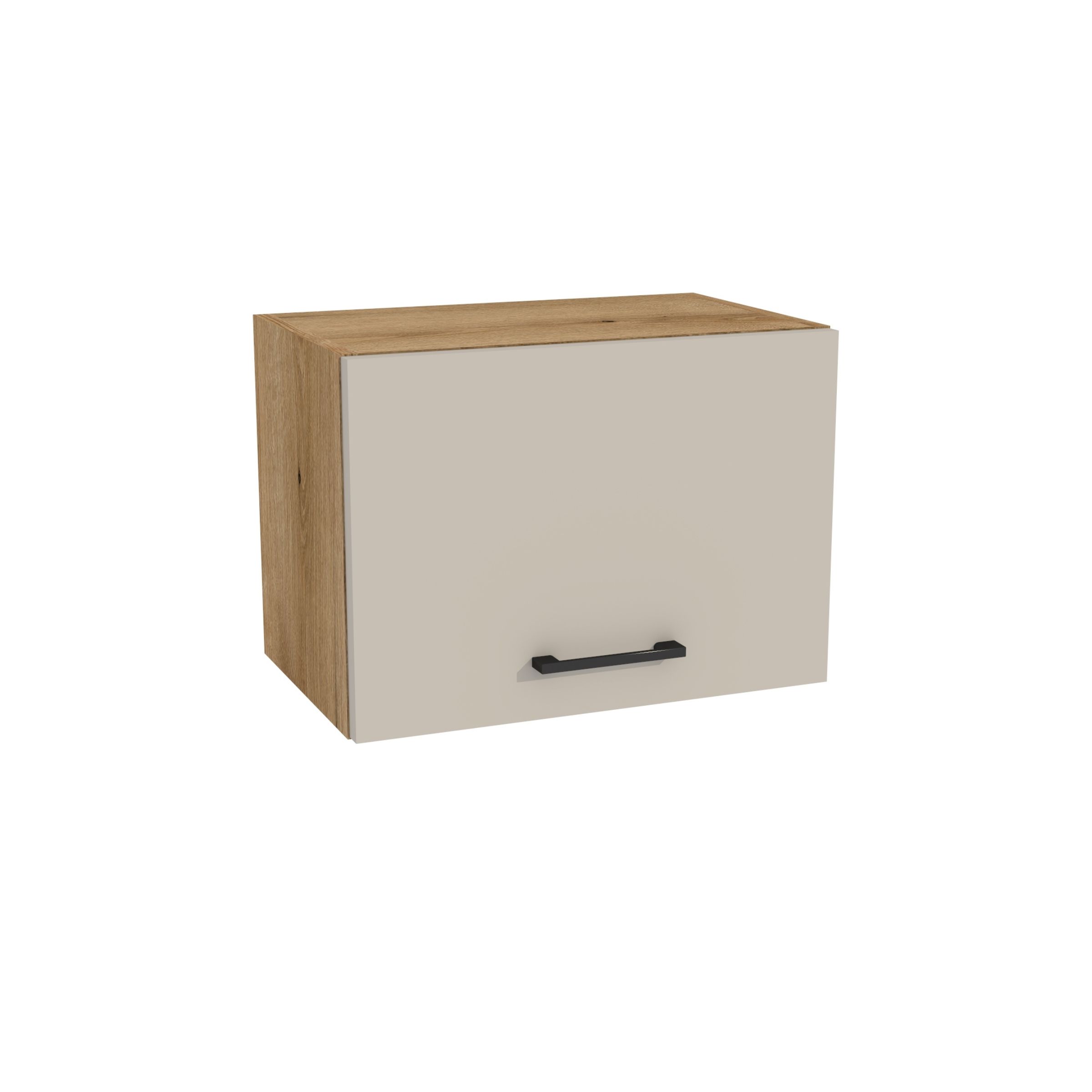 Horní digestořová kuchyňská skříňka 50/36 Capri korpus Dub Evoke přední Kašmír Ma