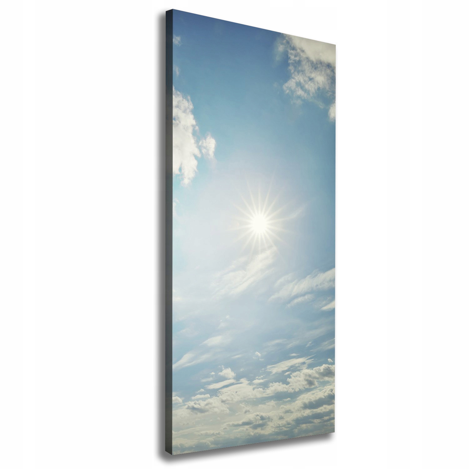 

Foto obraz na płótnie Słońce na niebie 50x125 cm