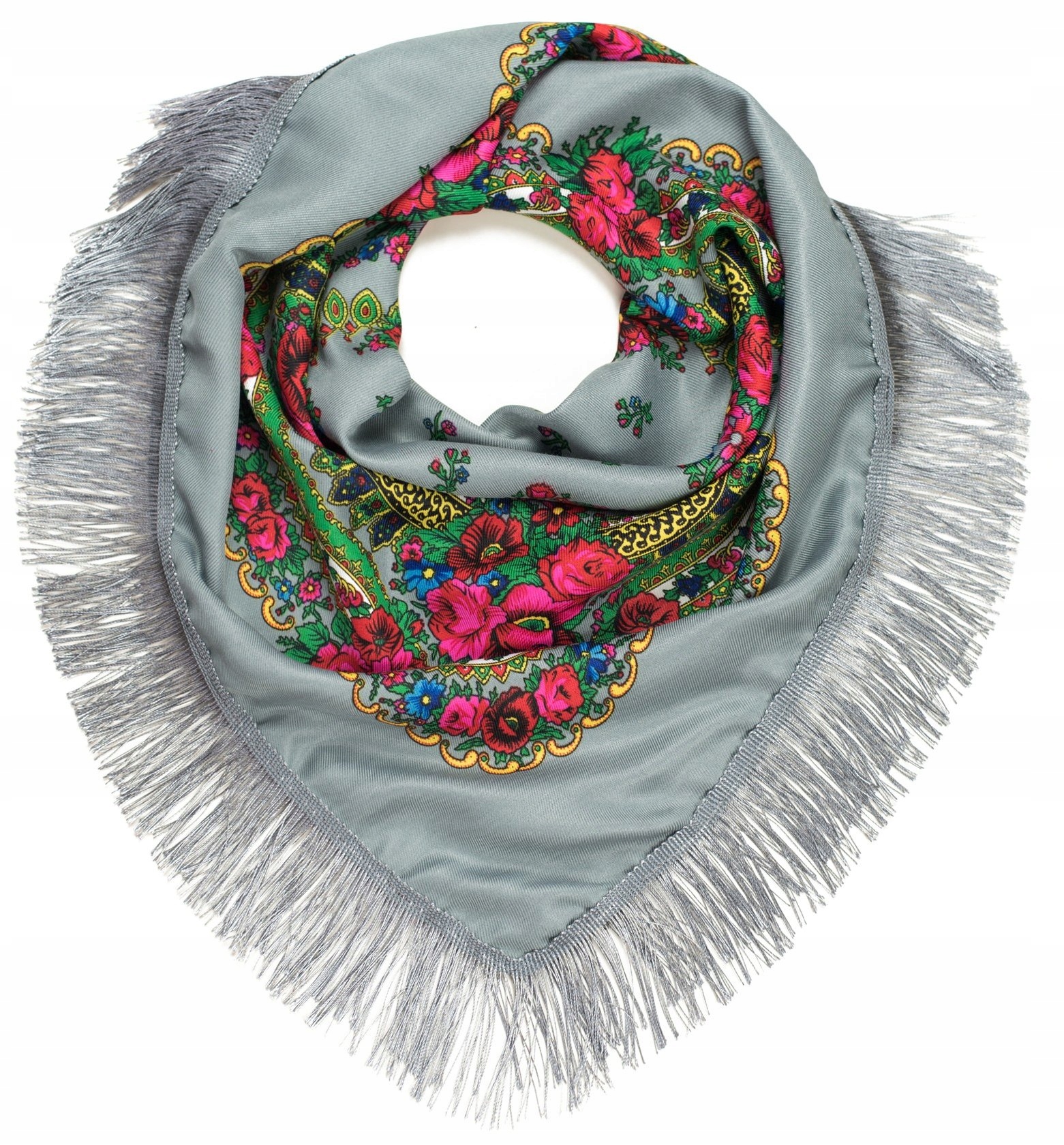 

Szaleo ludowa Chusta Góraleczka Kwiaty sz19336-2