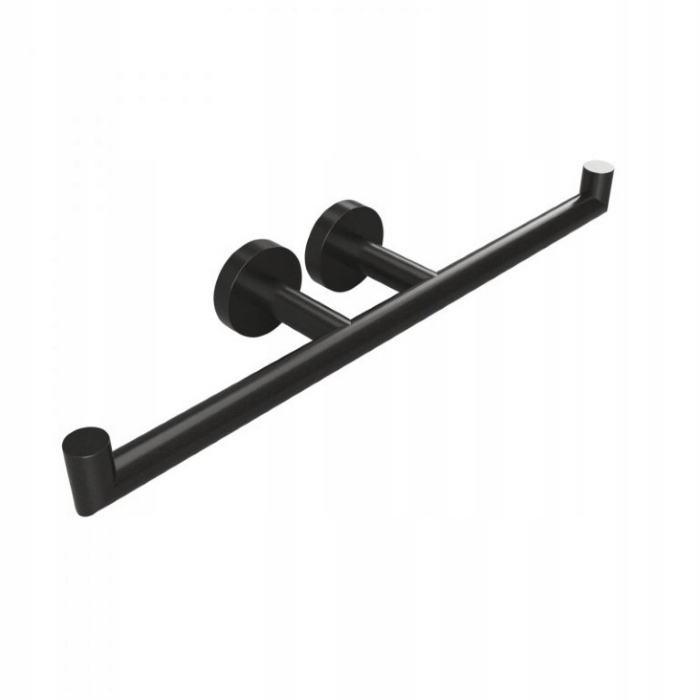 Bemeta Dark Držiak papiera na Wc dvojitý 104201070