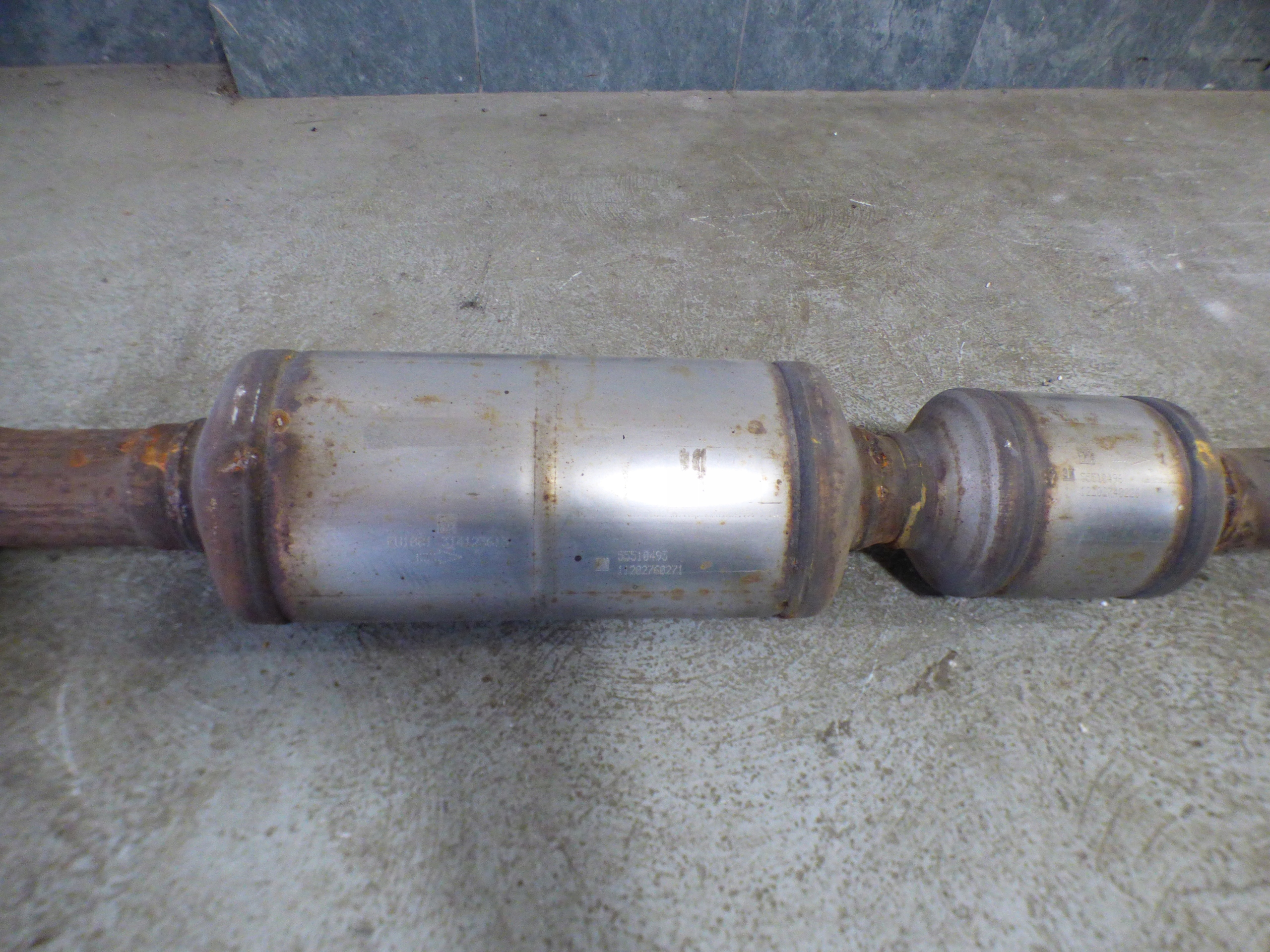 tlumik catalyst OPEL ASTRA K V 1.5CDTI LIFT