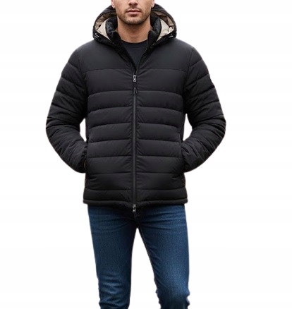 Bunda Abercrombie Hollister M 590 zł s kapucí, péřová