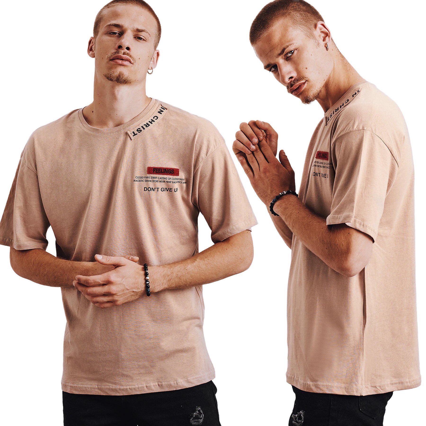 

Męska Koszulka T-shirt Z Nadrukiem rx4609 - M