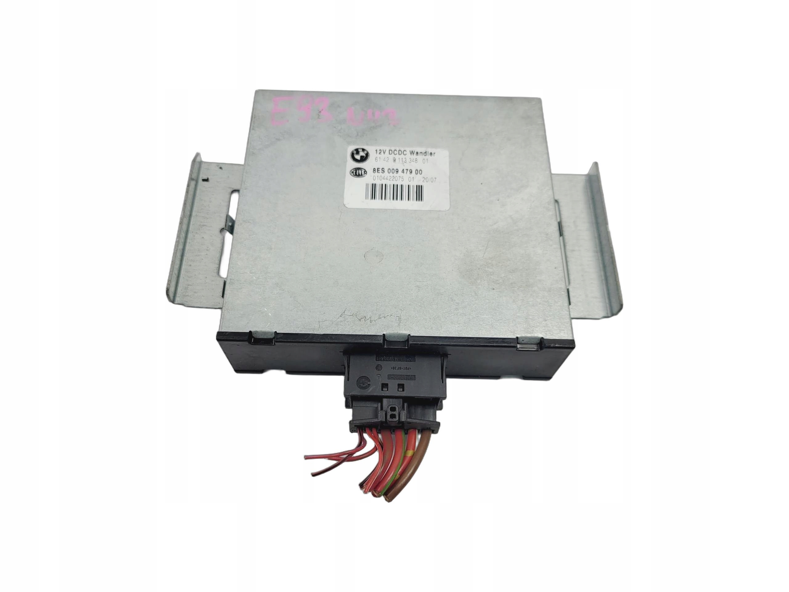 Module Unité de contrôle DCDC BMW E93 9113348